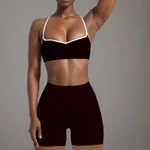 Black Shorts Suit