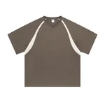 Short Sleeve Gray Coffee