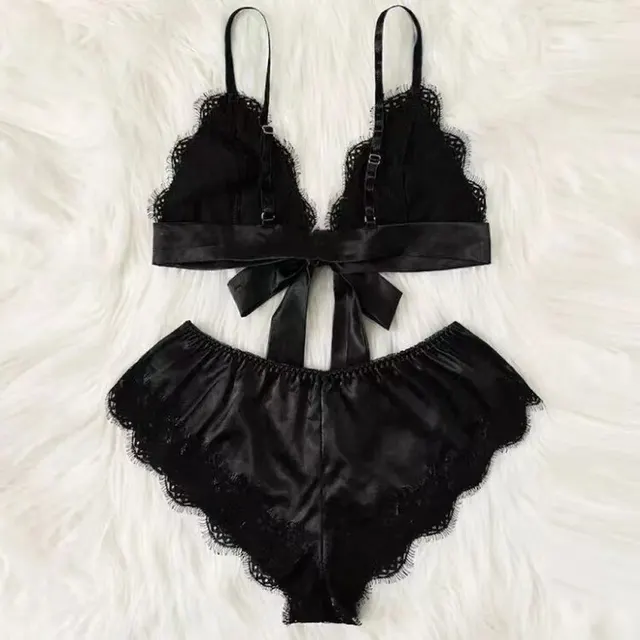 Sexy Lingerie Temptation Pajamas Passion Set Black - Shop at LoveMi