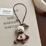 Coffee Ears Rabbit Pendant