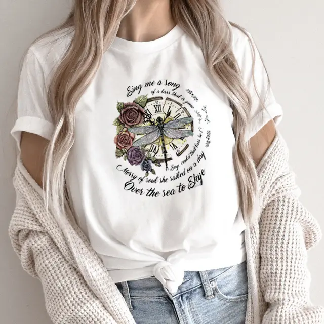 Fashion Personalized T shirt Women's Short Sleeve 5Style - Shop at LoveMi
