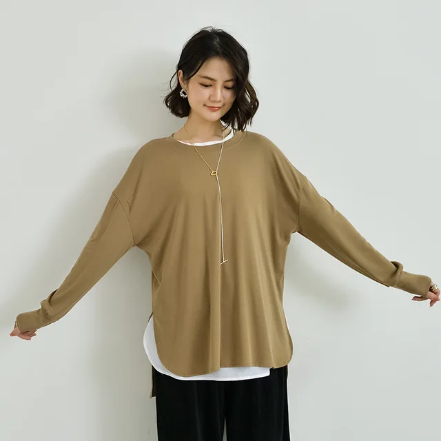 Fashion Tops Casual T Loose Women's Short Sleeve Army Green - Shop at LoveMi