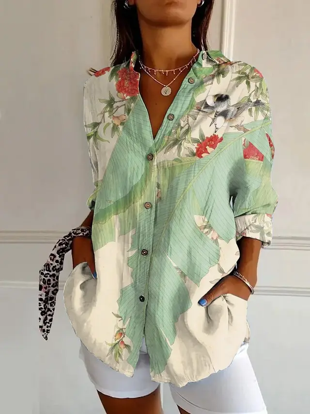 Fashionable Personalized New Women's Long Shirt Yk2025Gn - Shop at LoveMi