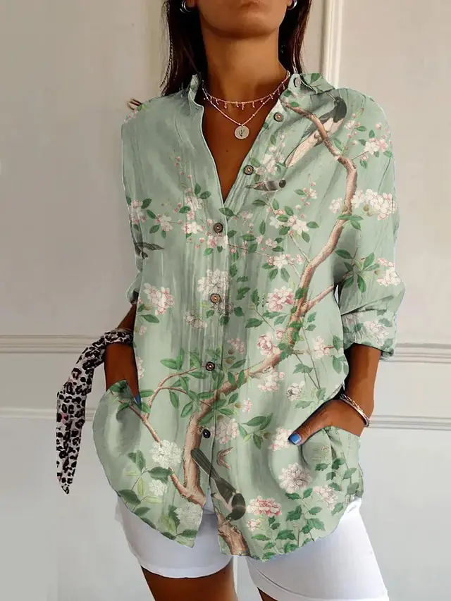 Fashionable Personalized New Women's Long Shirt Yk2026Gn - Shop at LoveMi