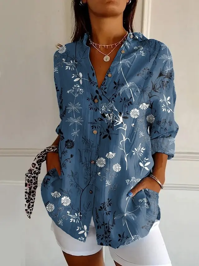 Fashionable Personalized New Women's Long Shirt Yk2147 - Shop at LoveMi