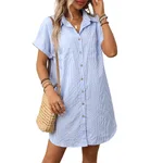 Light Blue Striped