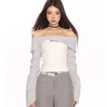 Gray And White Stripes