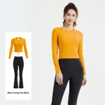Orange Black Suit