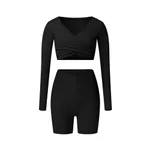 Black Long Sleeved Suit