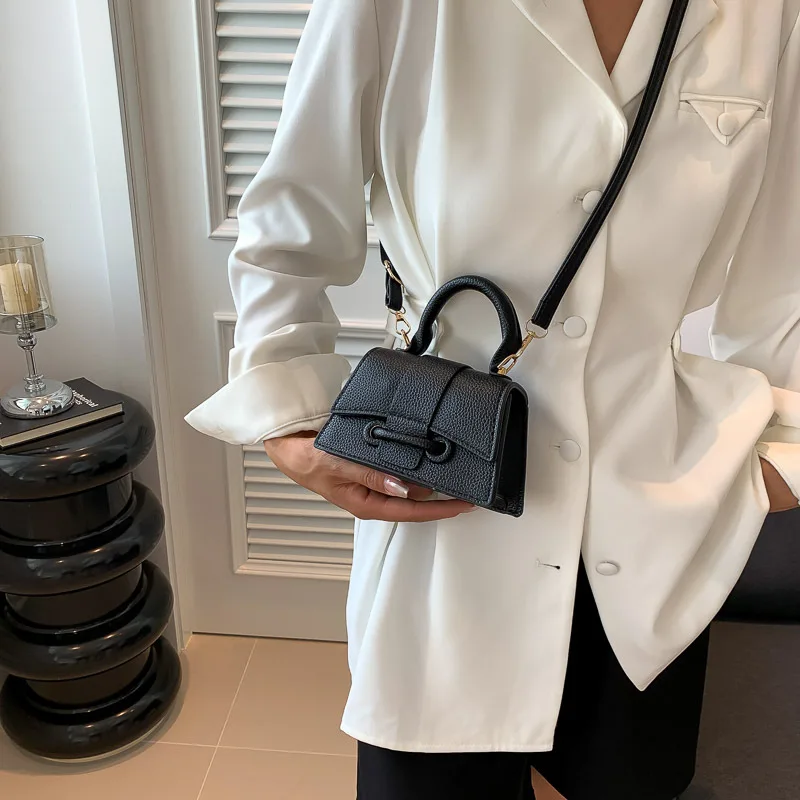 Female Shoulder Bag Casual Fashion Mini Bag - Black - View 1