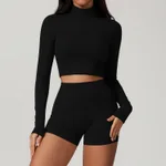 Long Sleeve Shorts Black