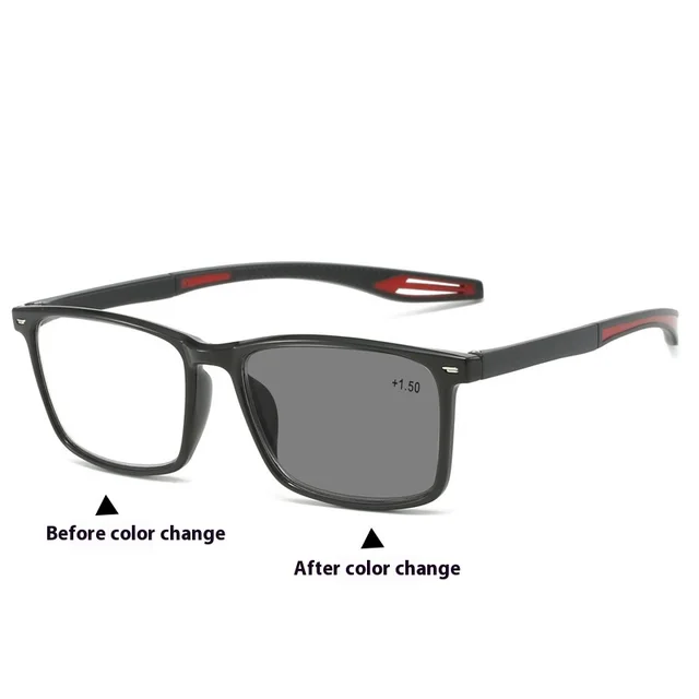 Smart Zoom Anti blue Light Reading Glasses Black Frame - Shop at LoveMi