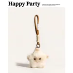 Capabala Plush Bag Pendant Keychain - Beige