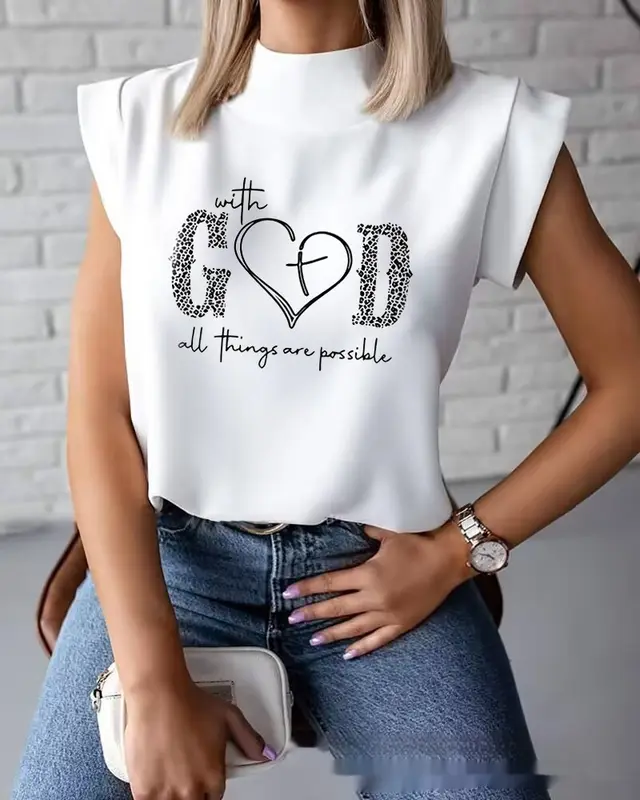 Ladies New Fashion Personalized Print Top Ysk3123A4 - Shop at LoveMi