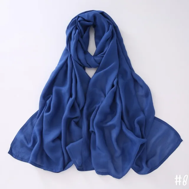 Breathable Shawl Modal Monochrome Malay Indonesian Cotton And Linen Solid Color Scarf Headcloth 8Style - Shop at LoveMi