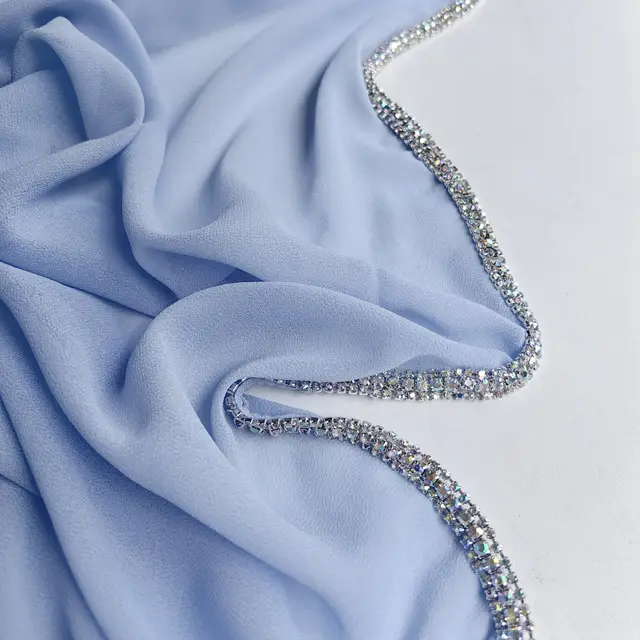 Light Diamond Chiffon Solid Color Women's Toe covered Scarf 13Color - Shop at LoveMi