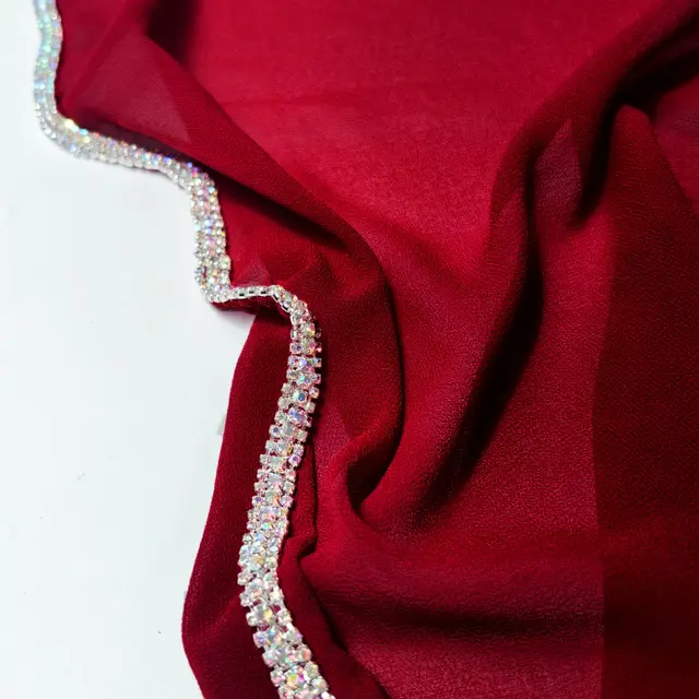 Light Diamond Chiffon Solid Color Women's Toe covered Scarf 9Color - Shop at LoveMi