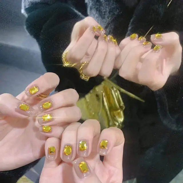 Manicure Combination Patch Finished Product Removable 203 Style - Shop at LoveMi