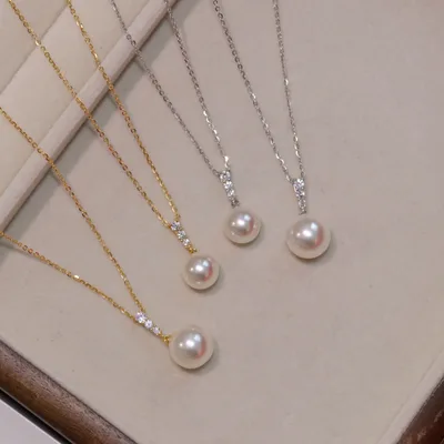 Pearl S925 Silver Stud Earrings For Women 12Mm Pendant Gang Drill Silver - Shop at LoveMi