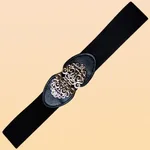 Black 100 Gold Buckle