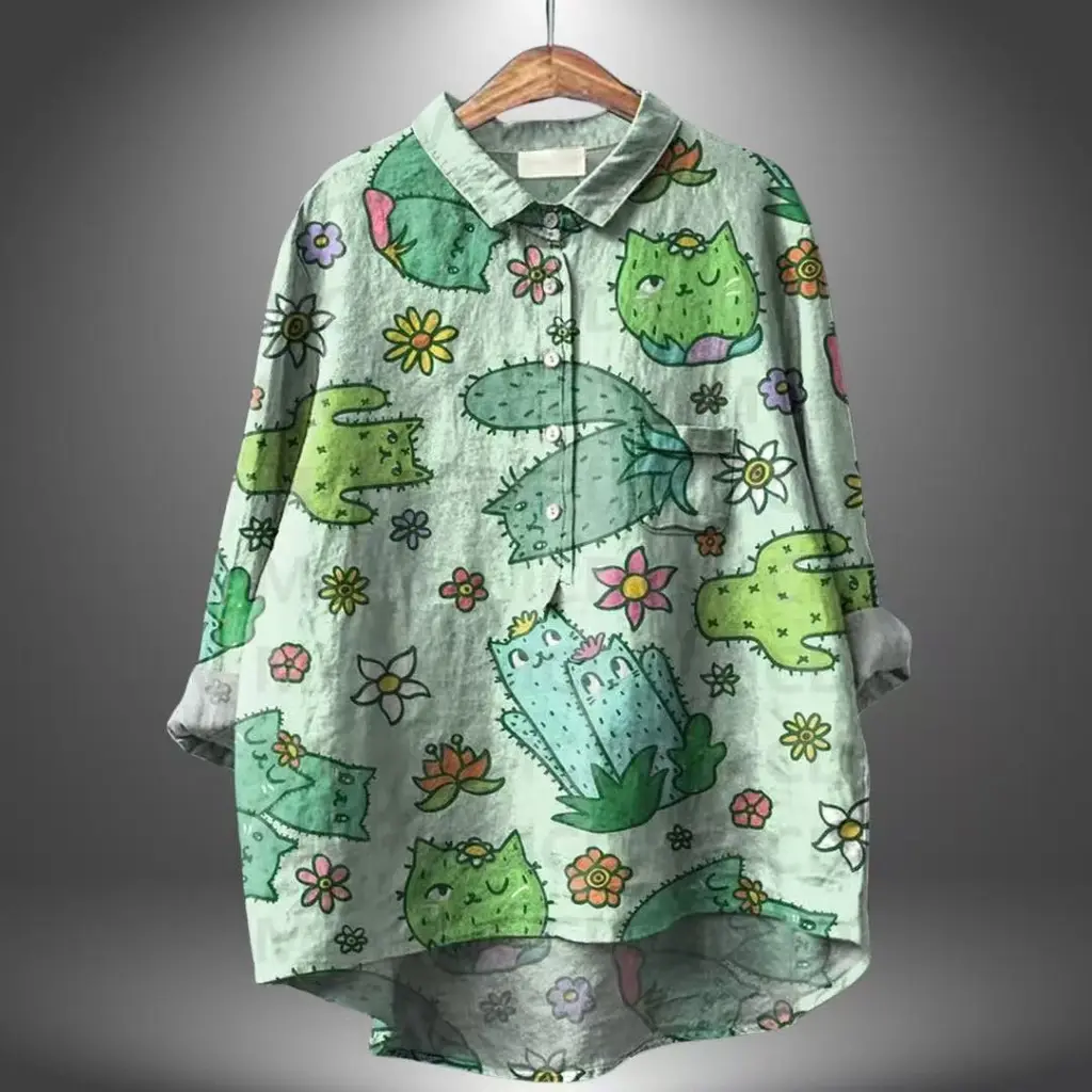 Women's Loose Crew Neck Casual T-shirt - 04Style