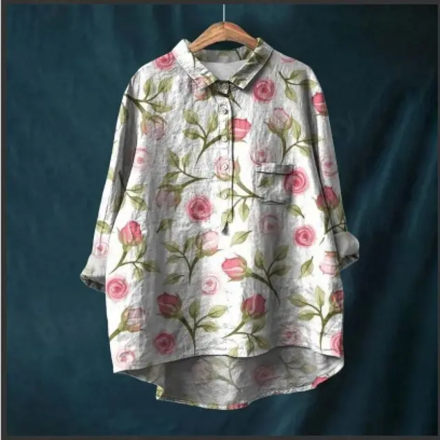 Women's Loose Crew Neck Casual T shirt 08Style - Shop at LoveMi