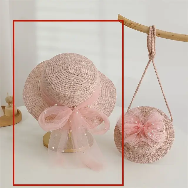 Children Sunscreen Summer Sun Hat UV Protection Pink - Shop at LoveMi