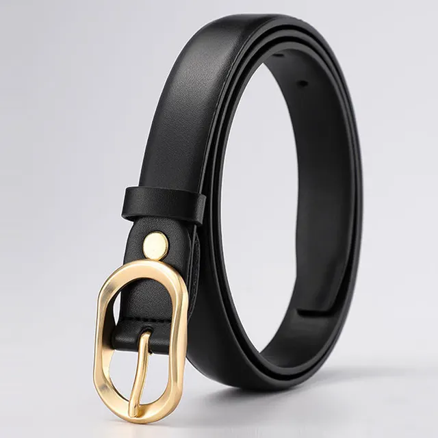Personalized Leather Belt Casual Women Black - Shop at LoveMi