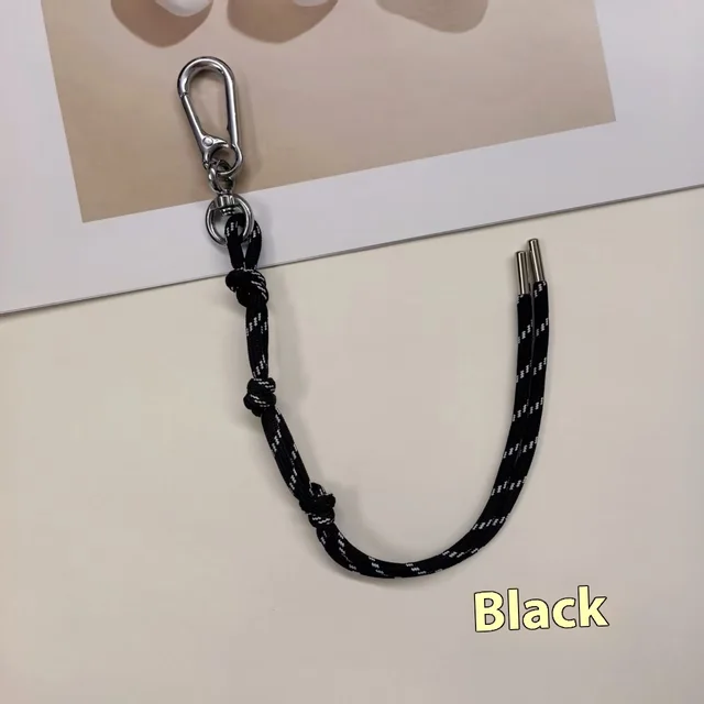 Pendant Design Sense Hand woven Lanyard Accessories Coffee - Shop at LoveMi