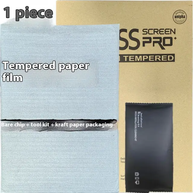 Tempered Writing Paper Film Glass Applicable Flat Plate Paper Mask 1Pc - Shop at LoveMi