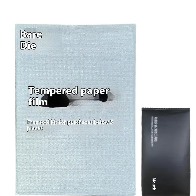 Tempered Writing Paper Film Glass Applicable Flat Plate Paper Mask Bare Clip - Shop at LoveMi