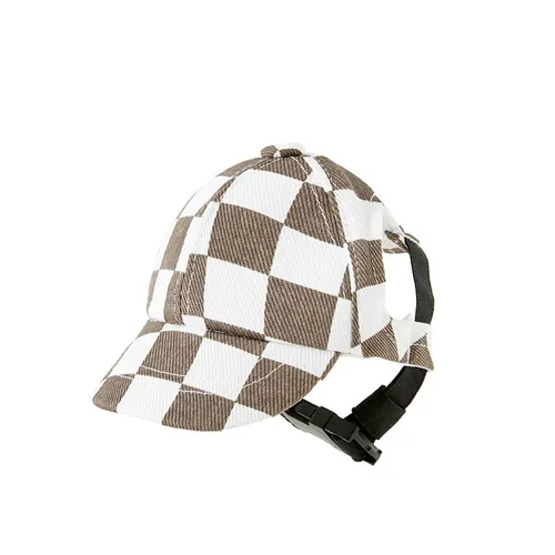 Pomeranian Baseball Small Medium Dog Hat Outdoor Brown - Shop at LoveMi