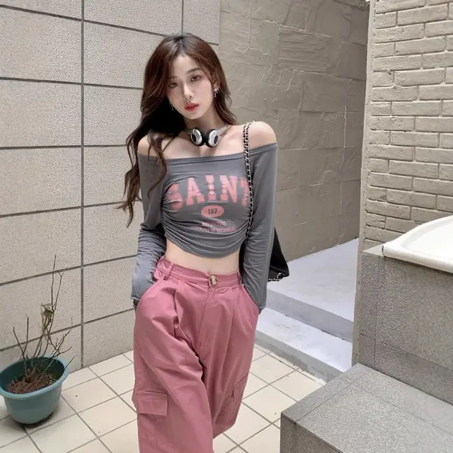 T shirt Women's Pure Sexy Short Gray - Shop at LoveMi