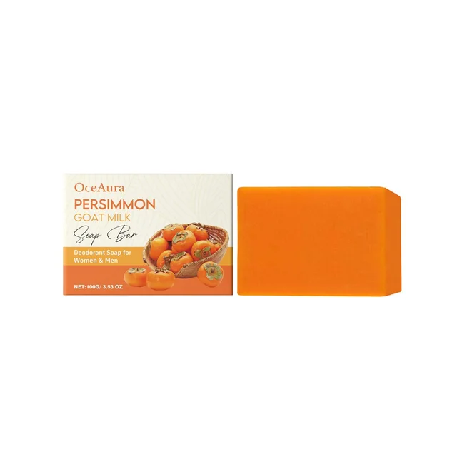 Persimmon Goat Milk Soap Bar 100G - Shop at LoveMi