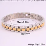 21 X 8Mm Gold Beads