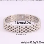21 X12Mm Silver Five Beads