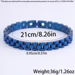21Ccm X 10Mm Blue Three Beads