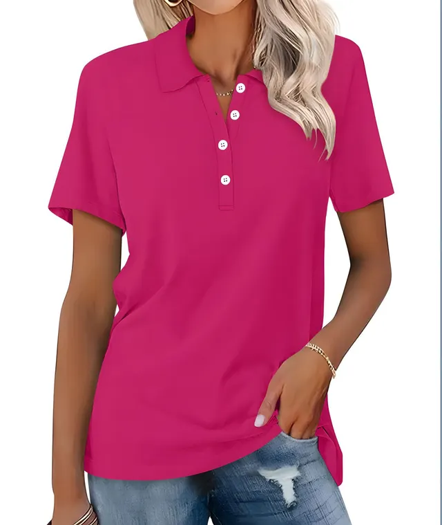 Women's Short sleeved Slim fit Casual Fashion Top Color 5 - Shop at LoveMi