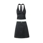 Lj6641 Black Suit