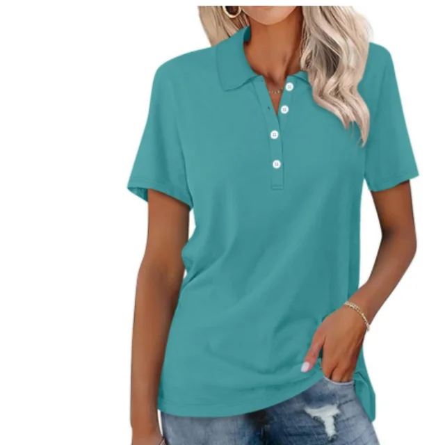 Women's Short sleeved Slim fit Casual Fashion Top Color 13 - Shop at LoveMi