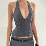 Gray Vest
