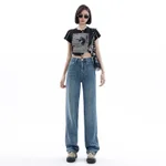 Retro Blue Cropped