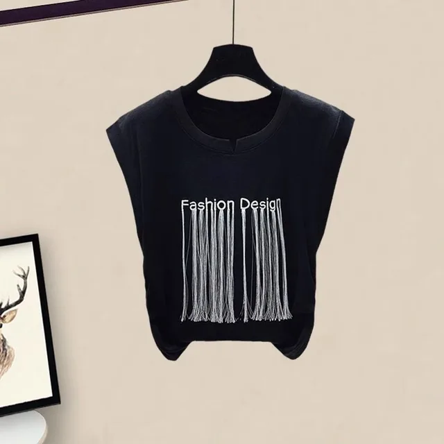 Casual Slim looking Clothes Women's Short sleeved Top Cargo Shorts Black Top - Shop at LoveMi