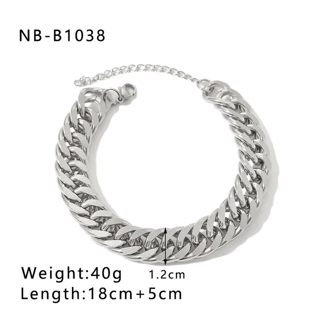 Fashion Unisex Style Retro Double layer Five pointed Star Chain Nbb1038 - Shop at LoveMi