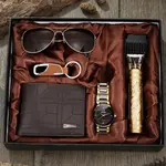 Black Face Gold Shaving Kit