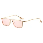 Gold Frame Transparent Pink