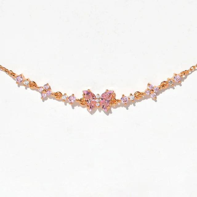 Retro Affordable Luxury Niche Exquisite High grade Fairy Hand Accessory Bracelet Rose Gold - Shop at LoveMi