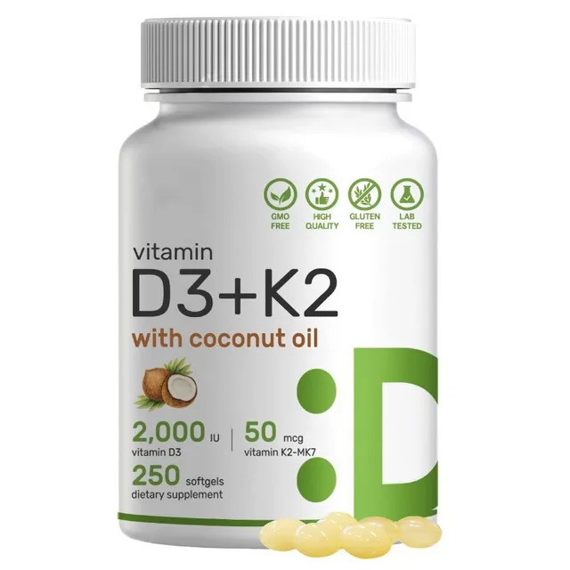 Vitamin D3 K2 Soft Capsules D3 K2 Soft Capsules 4 - Shop at LoveMi