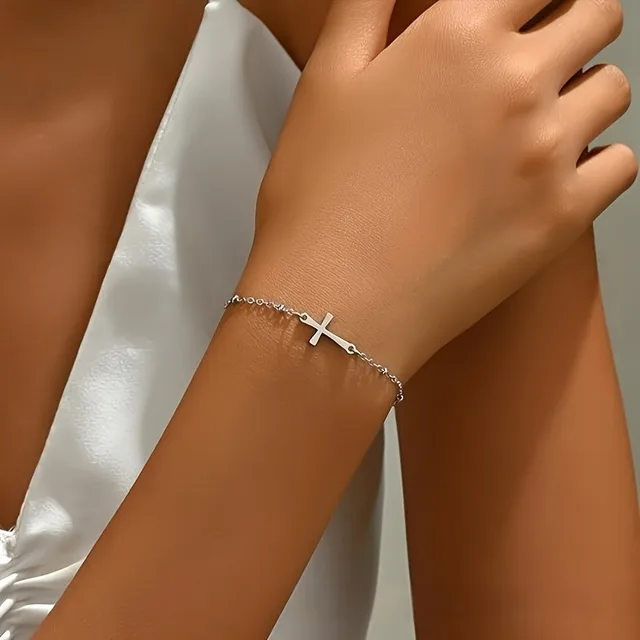 Fashion Best seller Cross Bracelet Silver Cross Bracelet - Shop at LoveMi