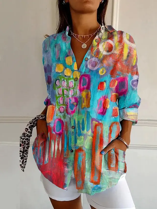 New Women's Summer Animal Pattern 3D Printed Shirt Yk2644Mc - Shop at LoveMi